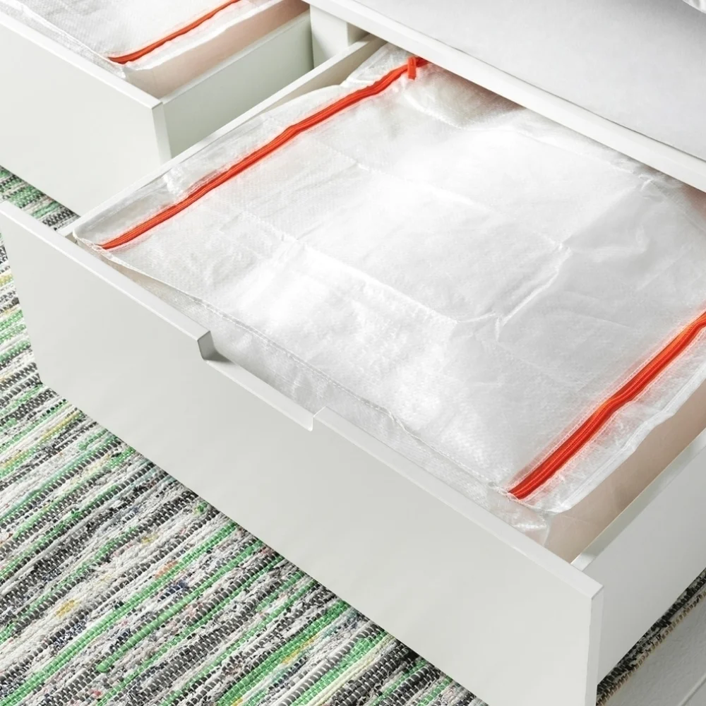 IKEA Parkla Storage case, white, 21 34x19 14x7 1/2 
